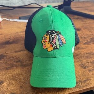 Green Blackhawks Cap